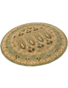 Chelsea Elegance Collection Area Rug -  Brompton (Light Green) Round Light Green  lifestyle 30
