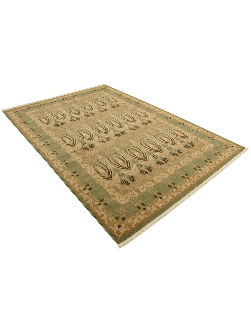 Chelsea Elegance Collection Area Rug -  Brompton (Light Green) Rectangle Light Green  lifestyle 8