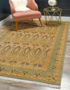Chelsea Elegance Collection Area Rug -  Brompton (Light Green) Rectangle Light Green  lifestyle 4