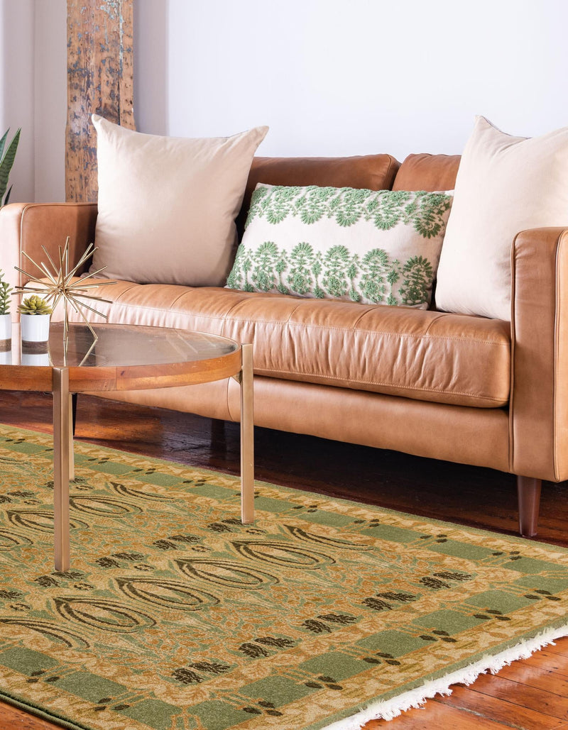 Chelsea Elegance Collection Area Rug -  Brompton (Light Green) Rectangle Light Green  lifestyle 5