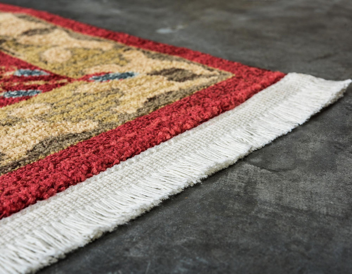 Chelsea Elegance Collection Area Rug -  Brompton (Red) Rectangle Red  lifestyle 5