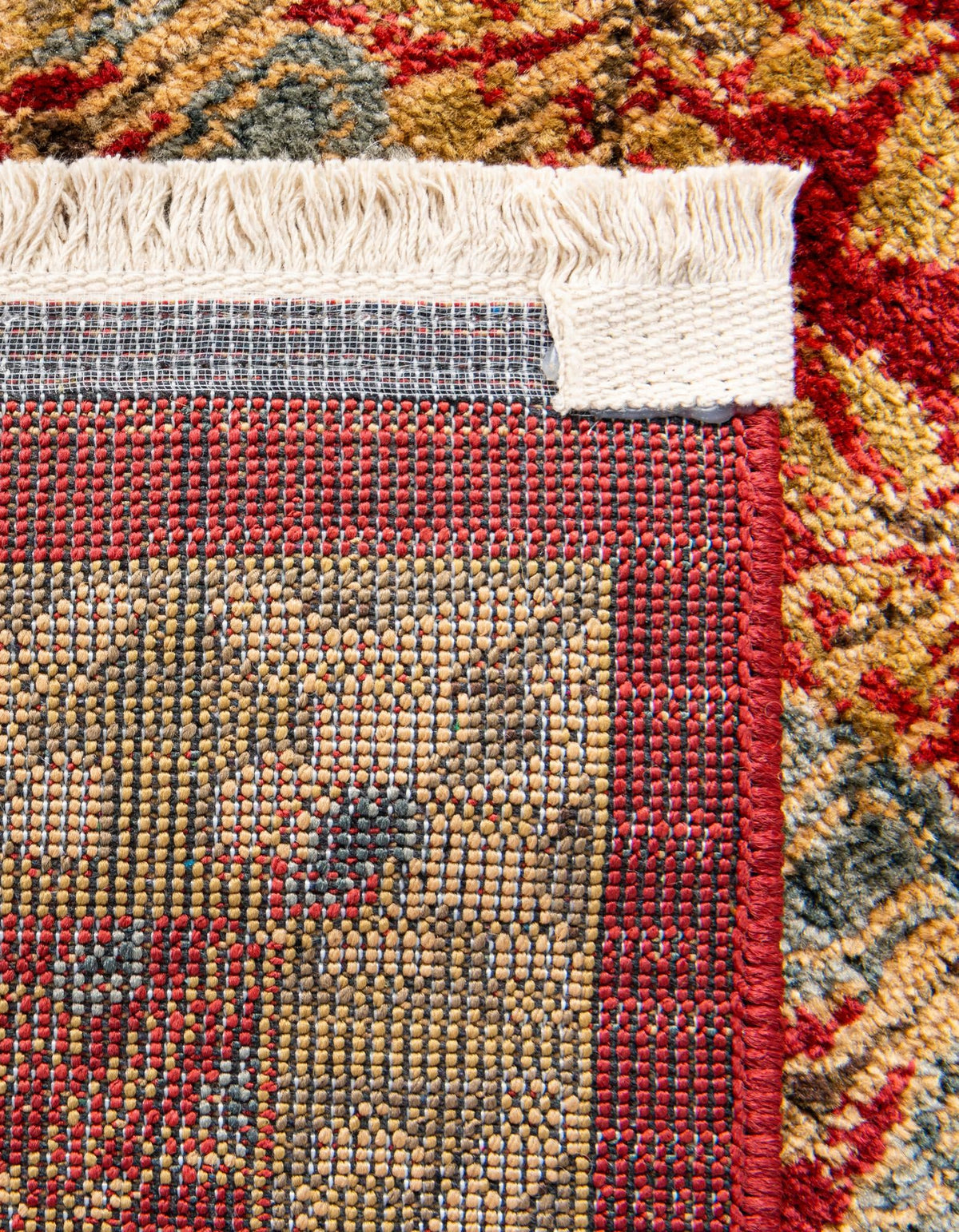 Chelsea Elegance Collection Area Rug -  Brompton (Red) Rectangle Red  lifestyle 11