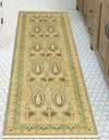 Chelsea Elegance Collection Area Rug -  Brompton (Light Green) Runner Light Green  lifestyle 35