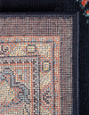 Tabriz Tapestry Collection Area Rug - Azerbaijan (Navy Blue) Rectangle Navy Blue  lifestyle 17