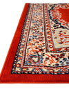 Tabriz Tapestry Collection Area Rug - Azerbaijan (Terracotta) Rectangle Terracotta  lifestyle 9