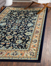Isfahan Elegance Collection Area Rug - Naghsh-e Jahan (Navy Blue) Rectangle Navy Blue  lifestyle 2