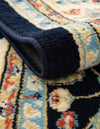 Isfahan Elegance Collection Area Rug - Naghsh-e Jahan (Navy Blue) Rectangle Navy Blue  lifestyle 23