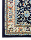 Isfahan Elegance Collection Area Rug - Naghsh-e Jahan (Navy Blue) Rectangle Navy Blue  lifestyle 24