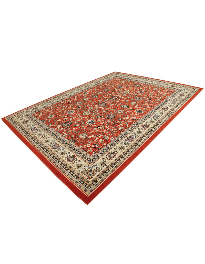 Isfahan Elegance Collection Area Rug - Naghsh-e Jahan (Terracotta) Rectangle Terracotta  lifestyle 7