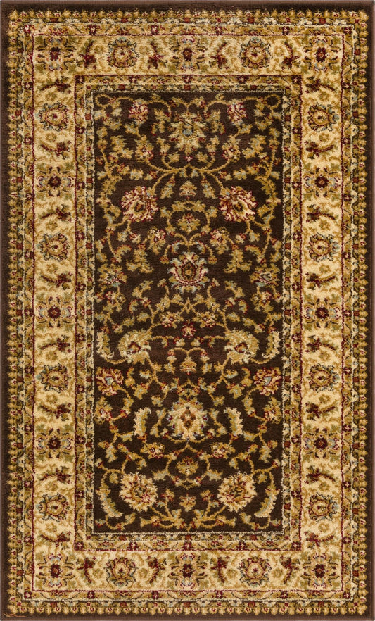 Jaipur Elegance Collection Area Rug -  Nahargarh (Brown) Rectangle Brown Main