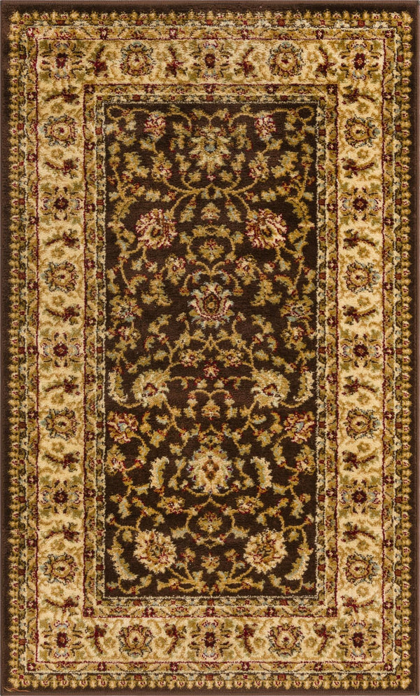 Jaipur Elegance Collection Area Rug -  Nahargarh (Brown) Rectangle Brown Main