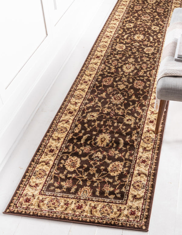 Jaipur Elegance Collection Area Rug -  Nahargarh (Brown) Runner Brown  lifestyle 20