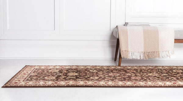 Jaipur Elegance Collection Area Rug -  Nahargarh (Brown) Runner Brown  lifestyle 28