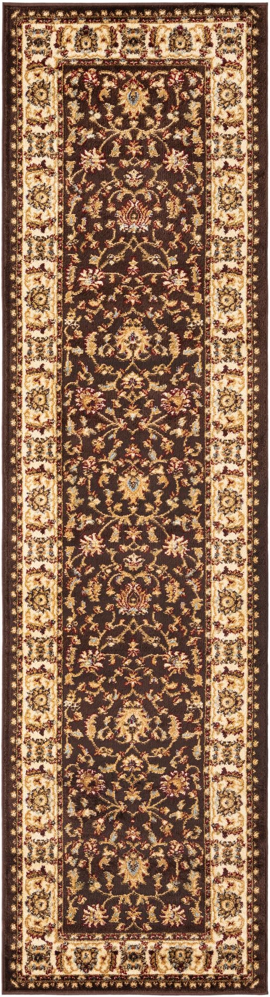 Jaipur Elegance Collection Area Rug -  Nahargarh (Brown) Runner Brown  lifestyle 16