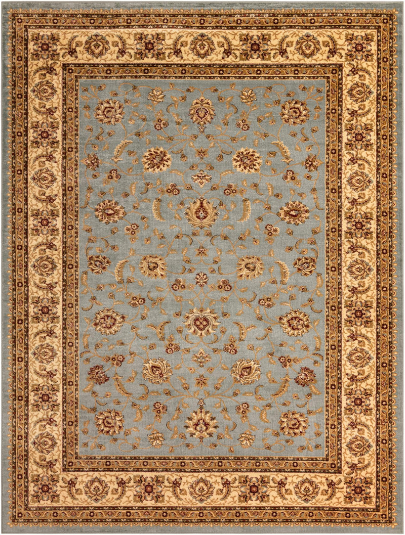 Jaipur Elegance Collection Area Rug -  Nahargarh (Light Blue) Rectangle Light Blue Main