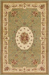 Versailles Elegance Collection Area Rug -  Bellevue Rectangle Green  lifestyle 5
