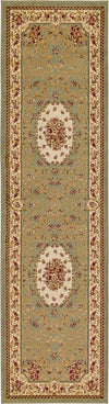 Versailles Elegance Collection Area Rug -  Bellevue Runner Green  lifestyle 74