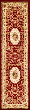 Versailles Elegance Collection Area Rug -  Bellevue Runner Red  lifestyle 76