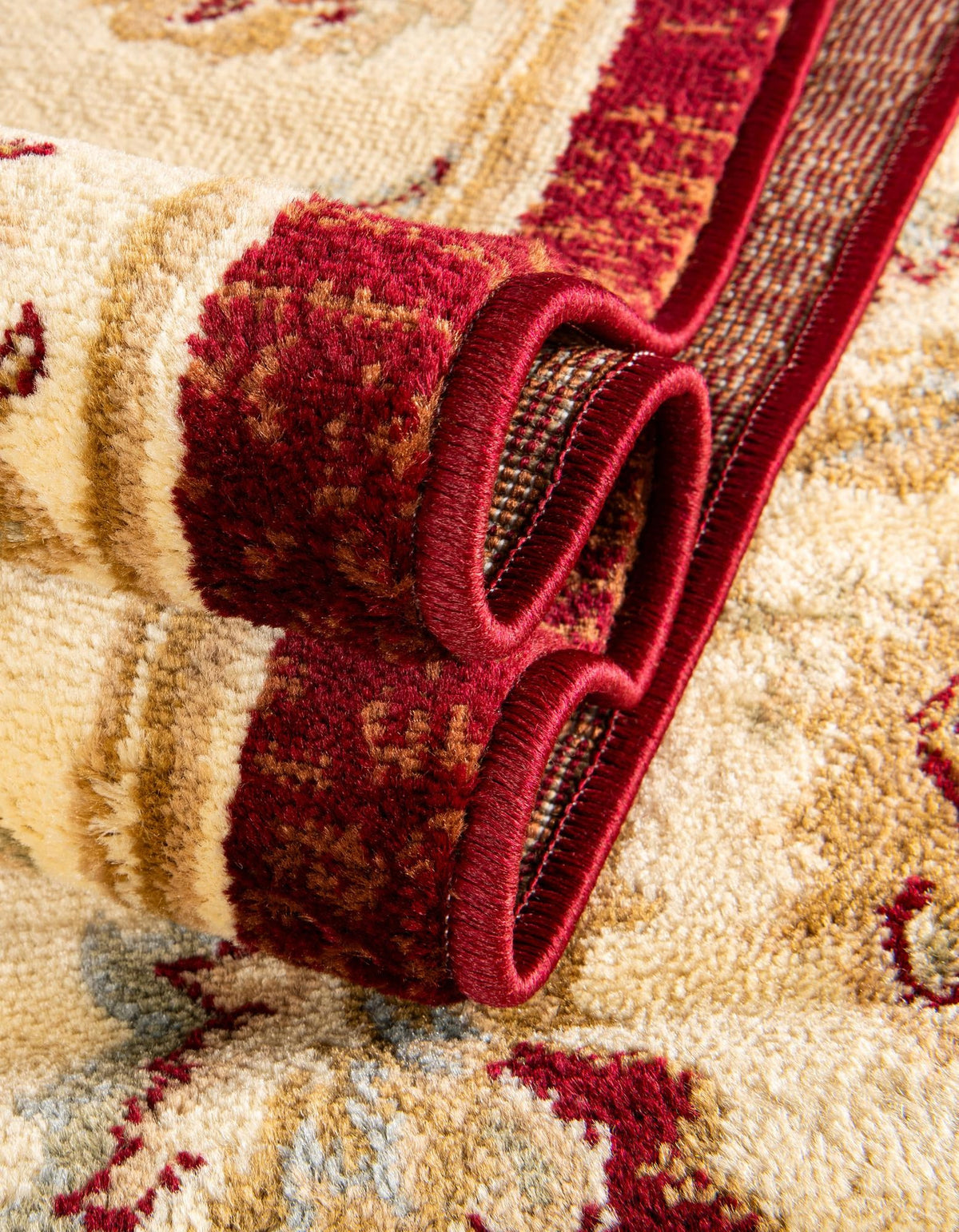 Jaipur Elegance Collection Area Rug -  Lal Rectangle Red  lifestyle 73