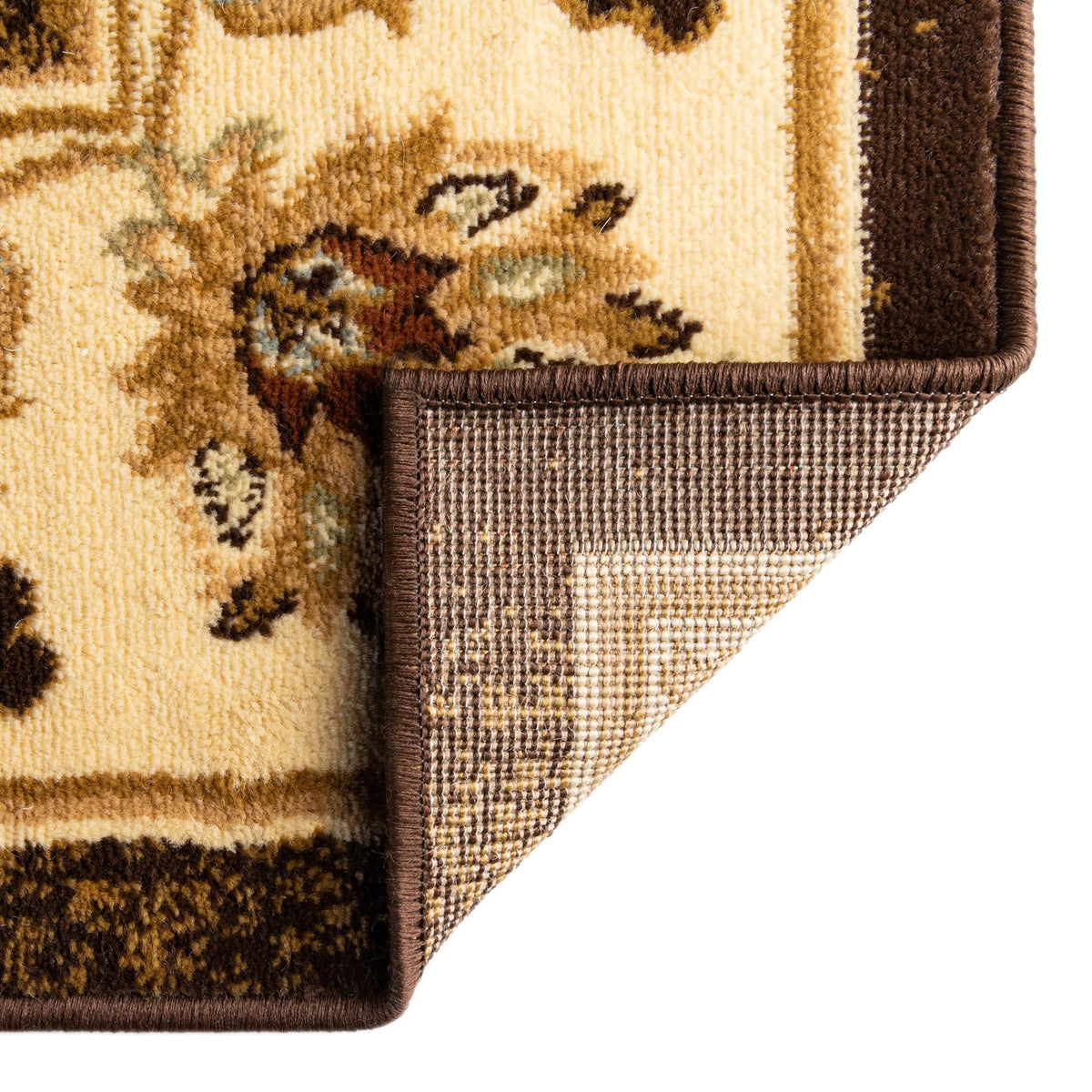 Jaipur Elegance Collection Area Rug -  Lal Rectangle Brown  lifestyle 48