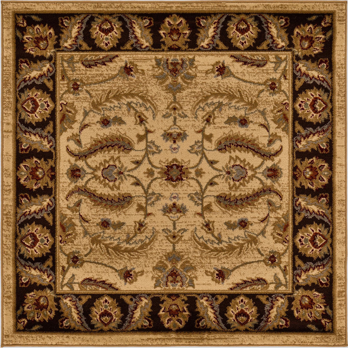 Jaipur Elegance Collection Area Rug -  Lal Square Cream  lifestyle 129