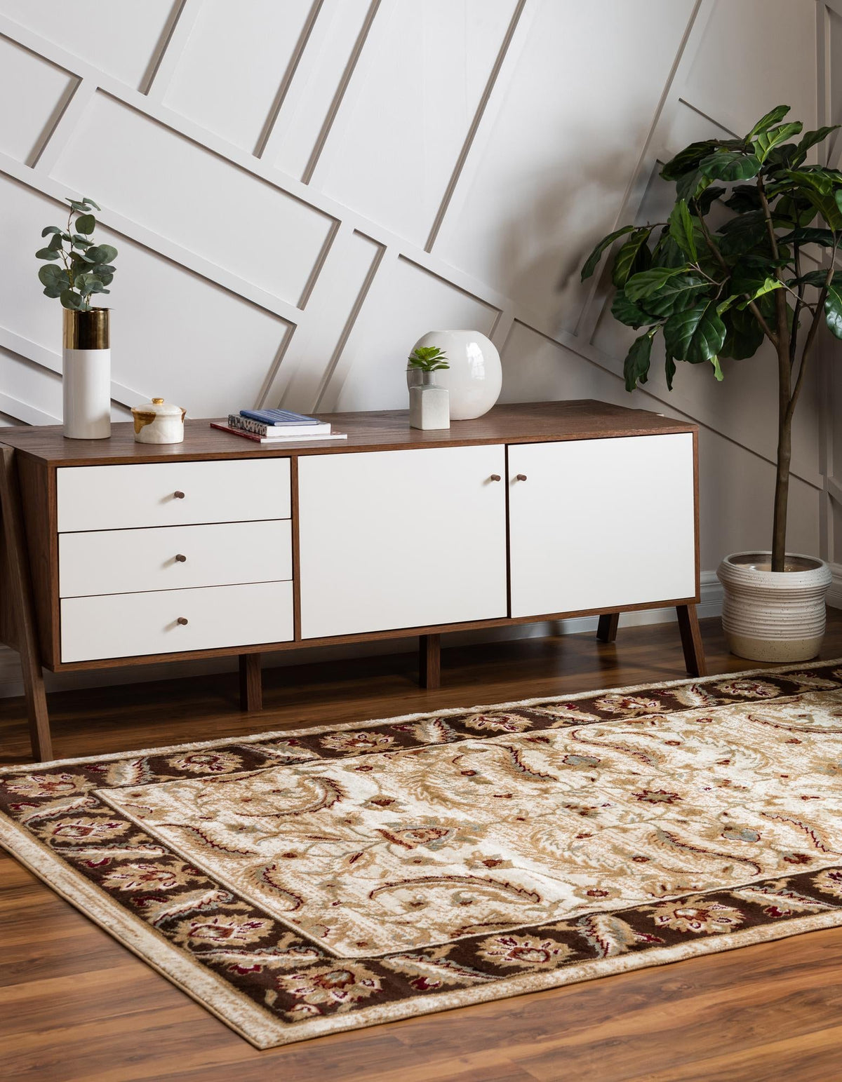 Jaipur Elegance Collection Area Rug -  Lal Rectangle Cream  lifestyle 19