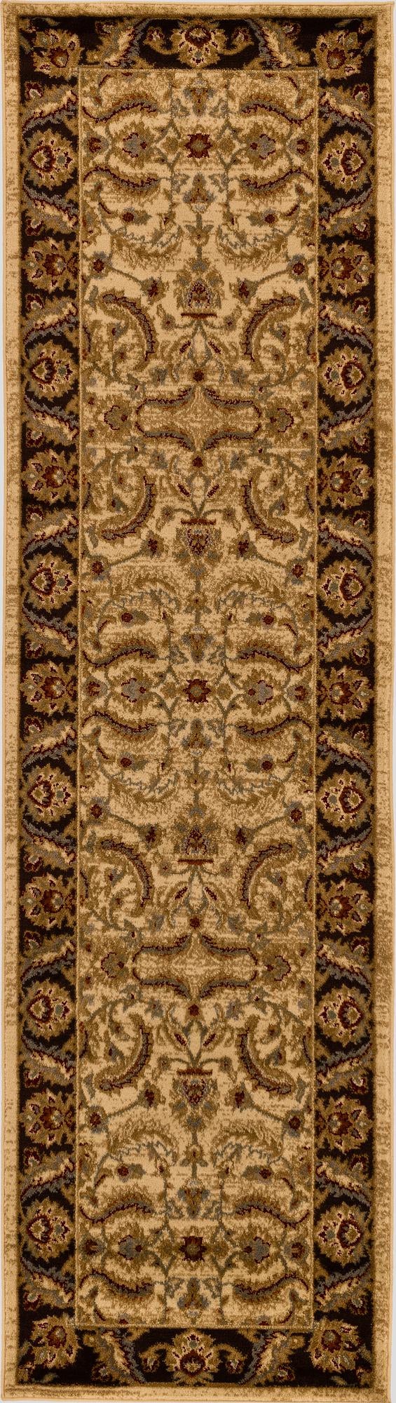 Jaipur Elegance Collection Area Rug -  Lal Runner Cream  lifestyle 131