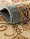 Versailles Elegance Collection Area Rug -  Louveciennes (Light Blue) Round Light Blue  lifestyle 42