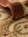 Versailles Elegance Collection Area Rug -  Louveciennes (Brick Red) Rectangle Brick Red  lifestyle 6