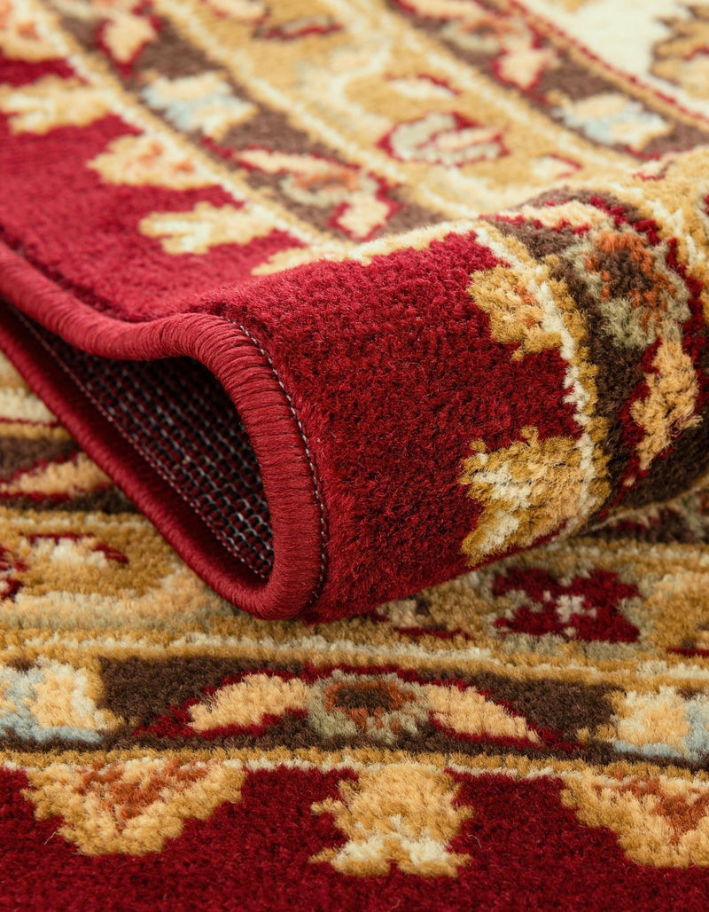 Jaipur Elegance Collection Area Rug -  Nahargarh (Red) Rectangle Red  lifestyle 13