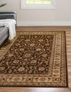 Jaipur Elegance Collection Area Rug -  Nahargarh (Brown) Rectangle Brown  lifestyle 2