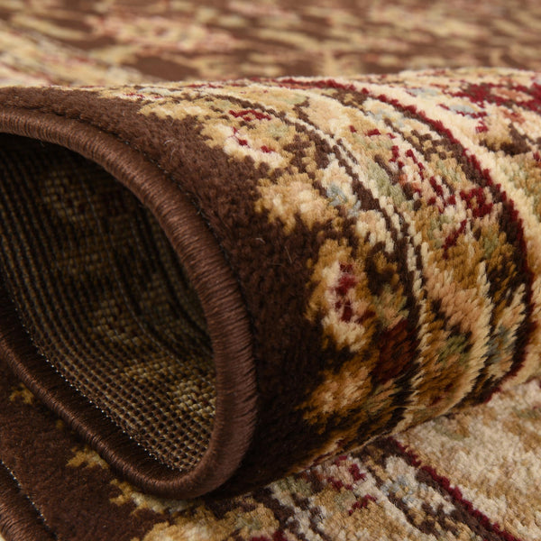 Jaipur Elegance Collection Area Rug -  Nahargarh (Brown) Rectangle Brown  lifestyle 6