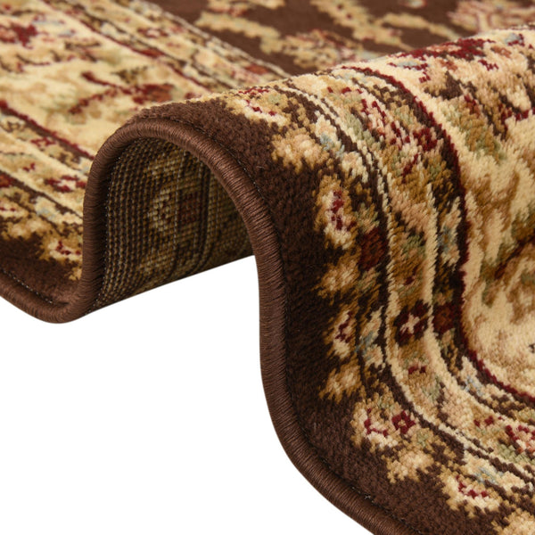 Jaipur Elegance Collection Area Rug -  Nahargarh (Brown) Rectangle Brown  lifestyle 10