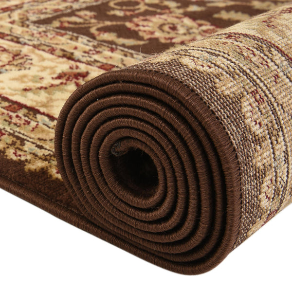 Jaipur Elegance Collection Area Rug -  Nahargarh (Brown) Rectangle Brown  lifestyle 12