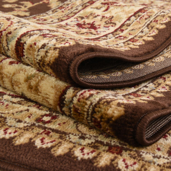 Jaipur Elegance Collection Area Rug -  Nahargarh (Brown) Rectangle Brown  lifestyle 13