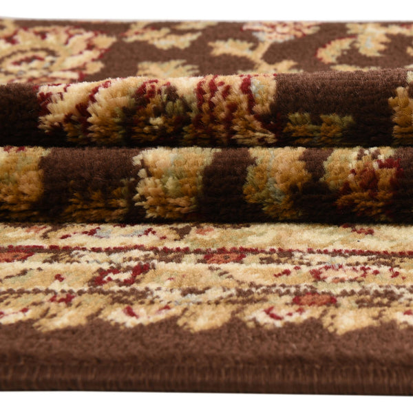 Jaipur Elegance Collection Area Rug -  Nahargarh (Brown) Rectangle Brown  lifestyle 14