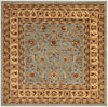 Jaipur Elegance Collection Area Rug -  Nahargarh (Light Blue) Square Light Blue  lifestyle 20