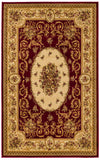 Versailles Elegance Collection Area Rug -  Bellevue Rectangle Red  lifestyle 2