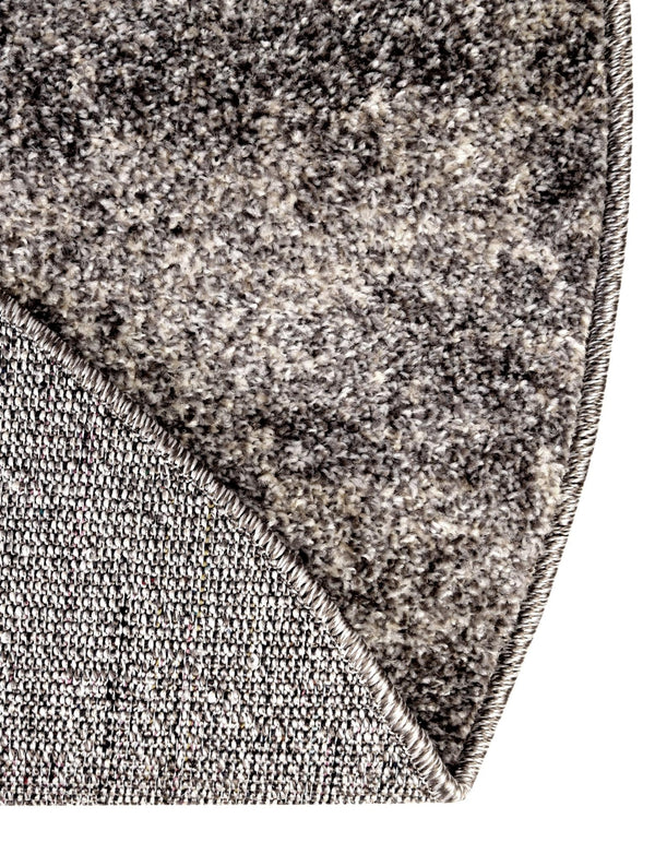 Studio Haven Collection Area Rug -  Gallery (Dark Gray) Round Dark Gray  lifestyle 41