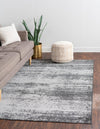 Studio Haven Collection Area Rug -  Gallery (Dark Gray) Rectangle Dark Gray  lifestyle 2
