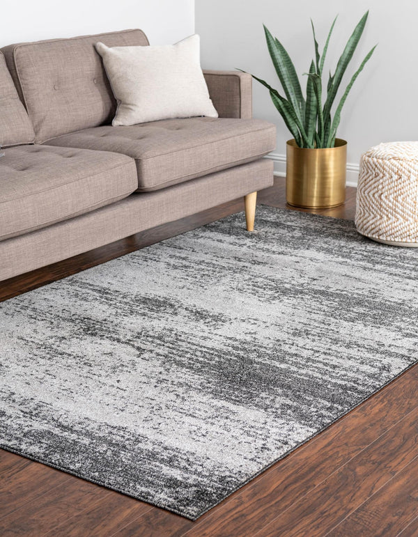 Studio Haven Collection Area Rug -  Gallery (Dark Gray) Rectangle Dark Gray  lifestyle 3
