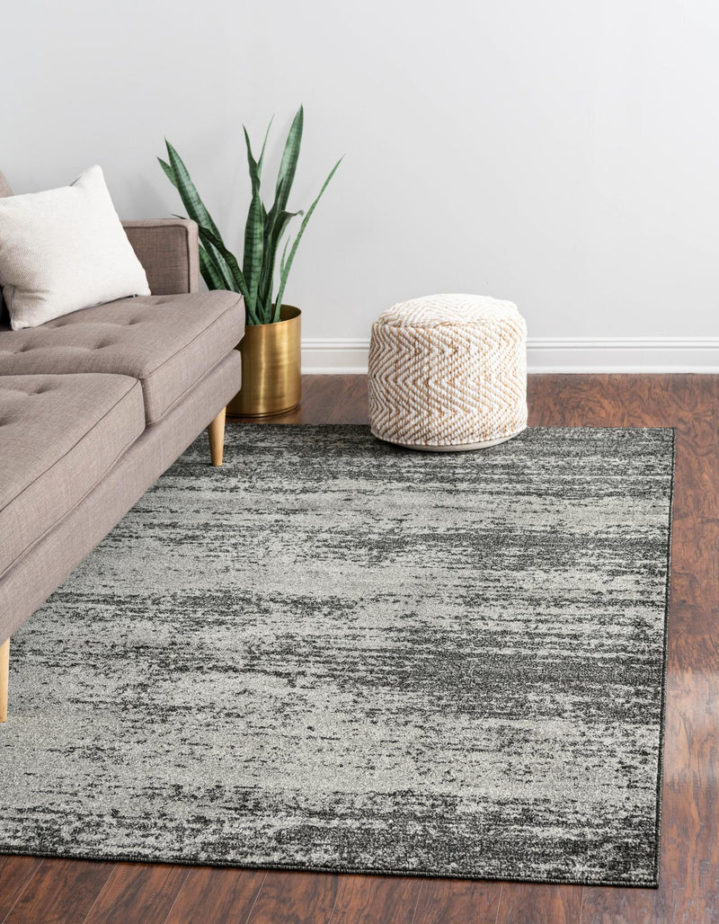 Studio Haven Collection Area Rug -  Gallery (Dark Gray) Rectangle Dark Gray  lifestyle 5