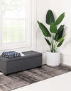 Studio Haven Collection Area Rug -  Gallery (Dark Gray) Runner Dark Gray  lifestyle 26