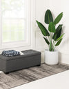 Studio Haven Collection Area Rug -  Gallery (Dark Gray) Runner Dark Gray  lifestyle 35