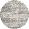 Studio Haven Collection Area Rug -  Gallery (Gray) Round Gray  lifestyle 20
