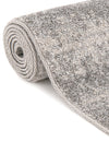 Studio Haven Collection Area Rug -  Gallery (Gray) Round Gray  lifestyle 37