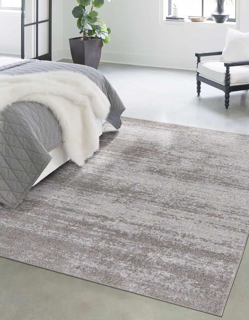 Studio Haven Collection Area Rug -  Gallery (Gray) Rectangle Gray  lifestyle 4