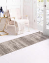 Studio Haven Collection Area Rug -  Gallery (Gray) Runner Gray  lifestyle 29