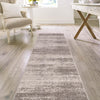 Studio Haven Collection Area Rug -  Gallery (Gray) Runner Gray  lifestyle 82