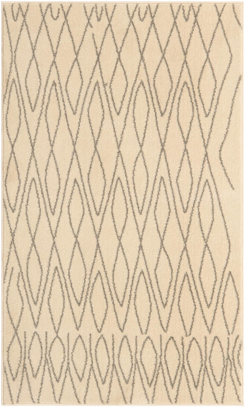 Marrakesh Sands Collection Area Rug -  Fez Rectangle Ivory  lifestyle 2